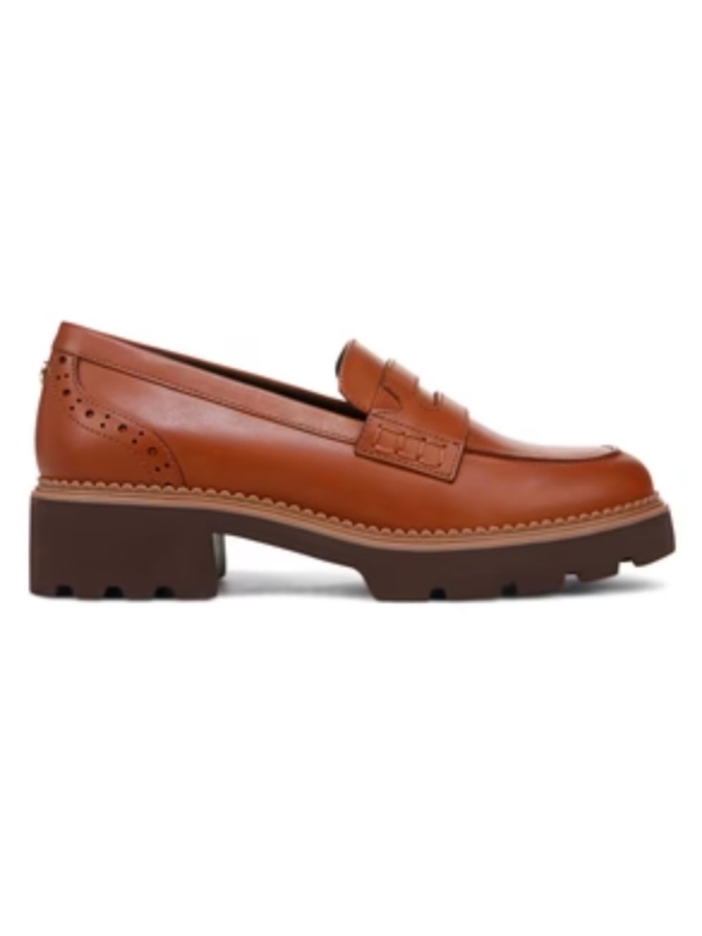 Vionic Leather Penny Loafers - Picture 6 of 12